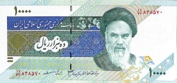 İran 10.000 Riyal ÇİL *P-146g - Ruhollah Khomeini* YKP1524 - 1