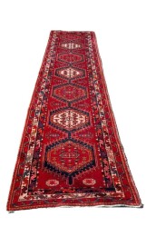 İran El Dokuma Antika Halı Yolluk AOB3804 (N) - 3