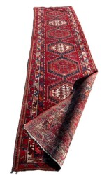İran El Dokuma Antika Halı Yolluk AOB3804 (N) - 4