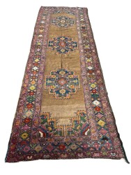 İran El Dokuma Antika Halı Yolluk AOB3805 (N) - 3