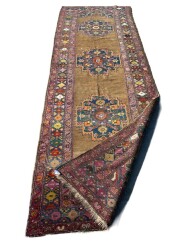İran El Dokuma Antika Halı Yolluk AOB3805 (N) - 4