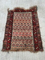 İran Eski El Dokuma Antika Halı AOB3796 (N) - 3
