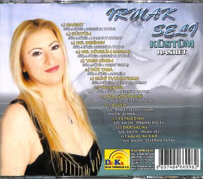 Irmak Seli - Küstüm Hasret - CD Müzik (108) CD3236 - 2