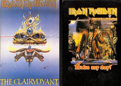 Iron Maiden İkili Kartpostal KRT11722 - 1