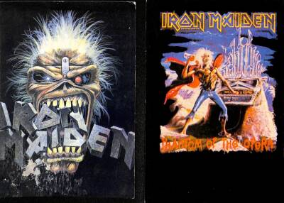 Iron Maiden İkili Kartpostal KRT11723 - 1