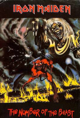 Iron Maiden Kartpostal KRT19599 - 1
