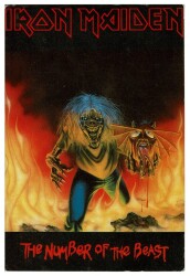 Iron Maiden Kartpostal KRT9872 - Gökçekoleksiyon