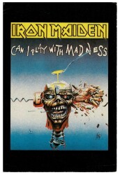 Iron Maiden Kartpostal KRT9887 - Gökçekoleksiyon