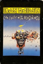 İron Maiden Kartpostal (Küçük Boy) KRT22253 - Gökçekoleksiyon