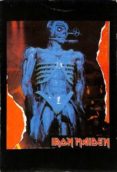 İron Maiden Kartpostal (Küçük Boy) KRT22366 - Gökçekoleksiyon
