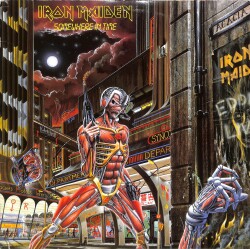 Iron Maiden – Somewhere In Time (1986-US) LP PLK19009 - 1