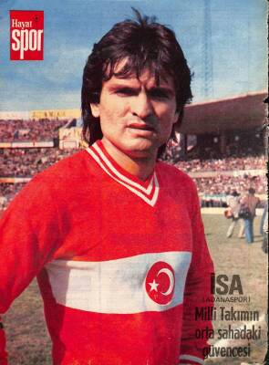 İSA (ADANASPOR VE MİLLİ TAKIM) POSTER (25X34 CM) KRT17676 - 1
