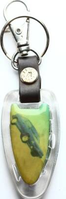 Işıklı Lamba Formunda Eski Anahtarlık AKS1251 - 1