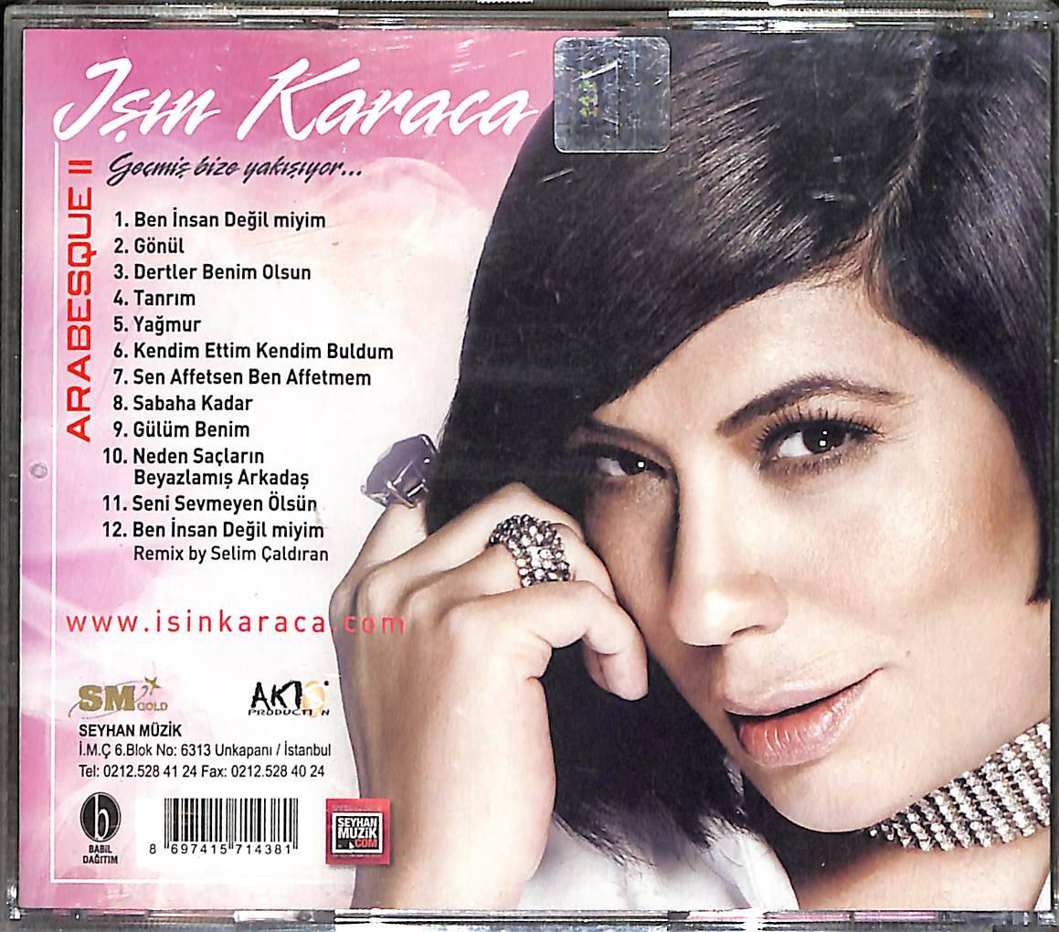 Işın Karaca - Arabesque 2 CD (İkinci El) CD4784 - 2