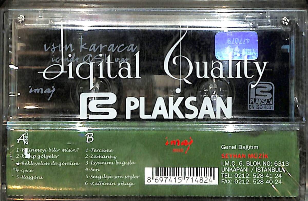 Işın Karaca - İçinde Aşk Var Kaset (Sıfır) KST26953 - 2