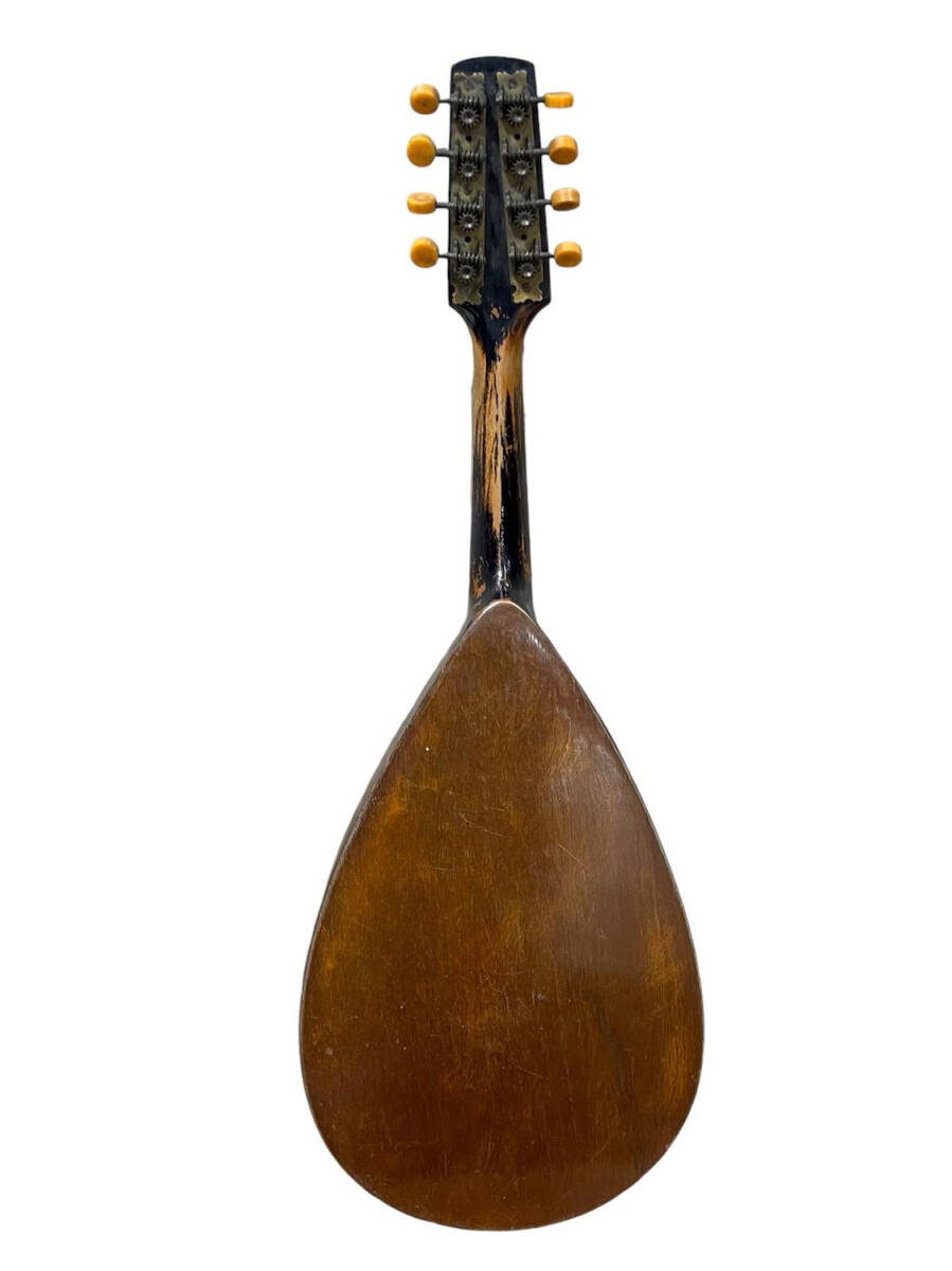 İskender Kutmani Antika Ahşap Mandolin AOB4205 - 3