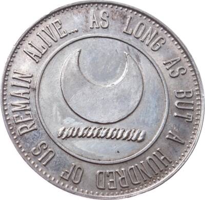 İskoçya 1 Dirham 1993 Gümüş Nadir The Declaration of Arbroath JTF614 - 2