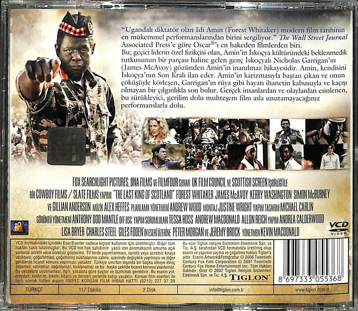 İskoçya'nın Son Kralı Orijinal VCD Film VCD29146 - 2