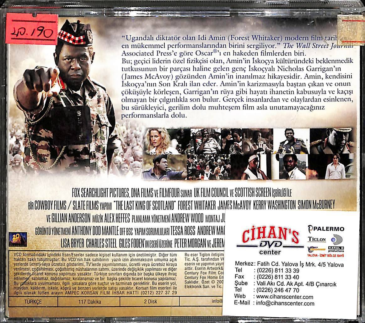 İskoçya`nın Son Kralı VCD Film VCD15543 - 2