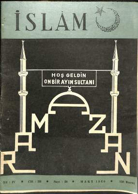 İSLAM DERGİSİ SAYI30 MART 1960 - Hasan Basri Çantay NDR72801 - 1