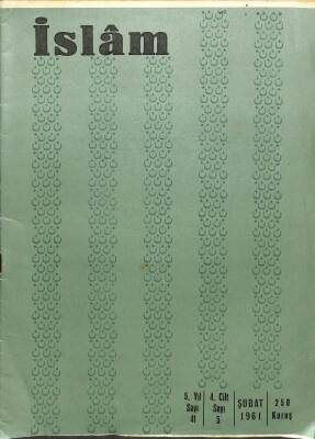 İSLAM DERGİSİ SAYI41 ŞUBAT 1961 - ALİ FUAD BAŞGİL NDR72815 - 1