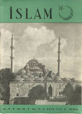 İSLAM DERGİSİ SAYI5 EKİM 1959 - M.ASIM KÖKSAL NDR72811 - 1