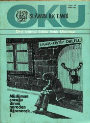 İslamın İlk Emri Oku Dini İçtimai Edebi Aylık Mecmua Sayı 115 Ekim 1971 - Ali Osman Koçkuzu, Mehmet Savaş NDR82236 - Gökçekoleksiyon