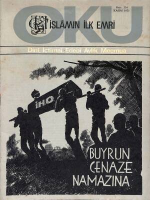 İslamın İlk Emri Oku Dini İçtimai Edebi Aylık Mecmua Sayı 116 Kasım 1971 - Yusuf Işıcık, Mehmet Savaş NDR82265 - 1