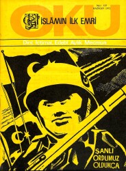 İslamın İlk Emri Oku Dini İçtimai Edebi Aylık Mecmua Sayı 123 Haziran 1972 - Osman Sabit Eymirlioğlu, Emin Kurucu NDR82295 - Gökçekoleksiyon