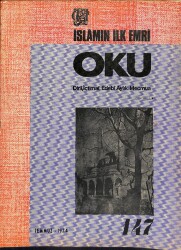 İslamın İlk Emri Oku Dini İçtimai Edebi Aylık Mecmua Sayı 147 Temmuz 1974 - Dr. Hüseyin Küçükkalay, Abdullah Aydemir NDR82281 - Gökçekoleksiyon