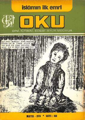 İslamın İlk Emri Oku Dini İçtimai Edebi Aylık Mecmua Sayı 168 Mayıs 1976 - Fehmi Başaran, Mustafa Öner NDR82230 - 1