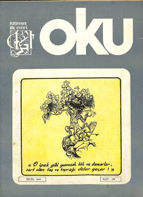 İslamın İlk Emri Oku Dini İçtimai Edebi Aylık Mecmua Sayı 172 Eylül 1976 - Zübeyir Koç, Ali Osman Koçkuzu NDR82239 - 1