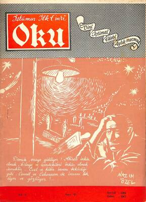 İslamın İlk Emri Oku Dini İçtimai Edebi Aylık Mecmua Sayı 63 Şubat 1967 - Mehmed Şimşek, İbrahim Atabey NDR82270 - 1