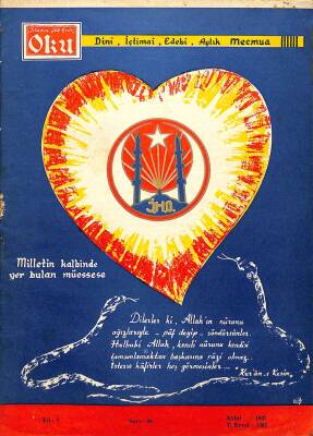 İslamın İlk Emri Oku Dini İçtimai Edebi Aylık Mecmua Sayı 69 Eylül 1967 - Kadir Sevencan, Emin Işık NDR82241 - 1