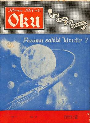 İslamın İlk Emri Oku Dini İçtimai Edebi Aylık Mecmua Sayı 76 Nisan 1968 - M. Said Çekmegil, Prof. Dr. Osman Turan NDR82245 - 1