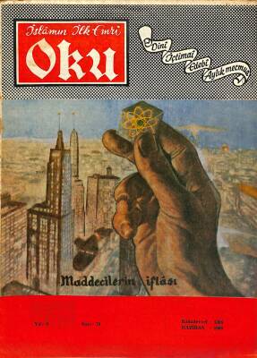 İslamın İlk Emri Oku Dini İçtimai Edebi Aylık Mecmua Sayı 78 Haziran 1968 - Dr. A. Arslan Aydın, Fehmi Cumalıoğlu NDR82254 - 1