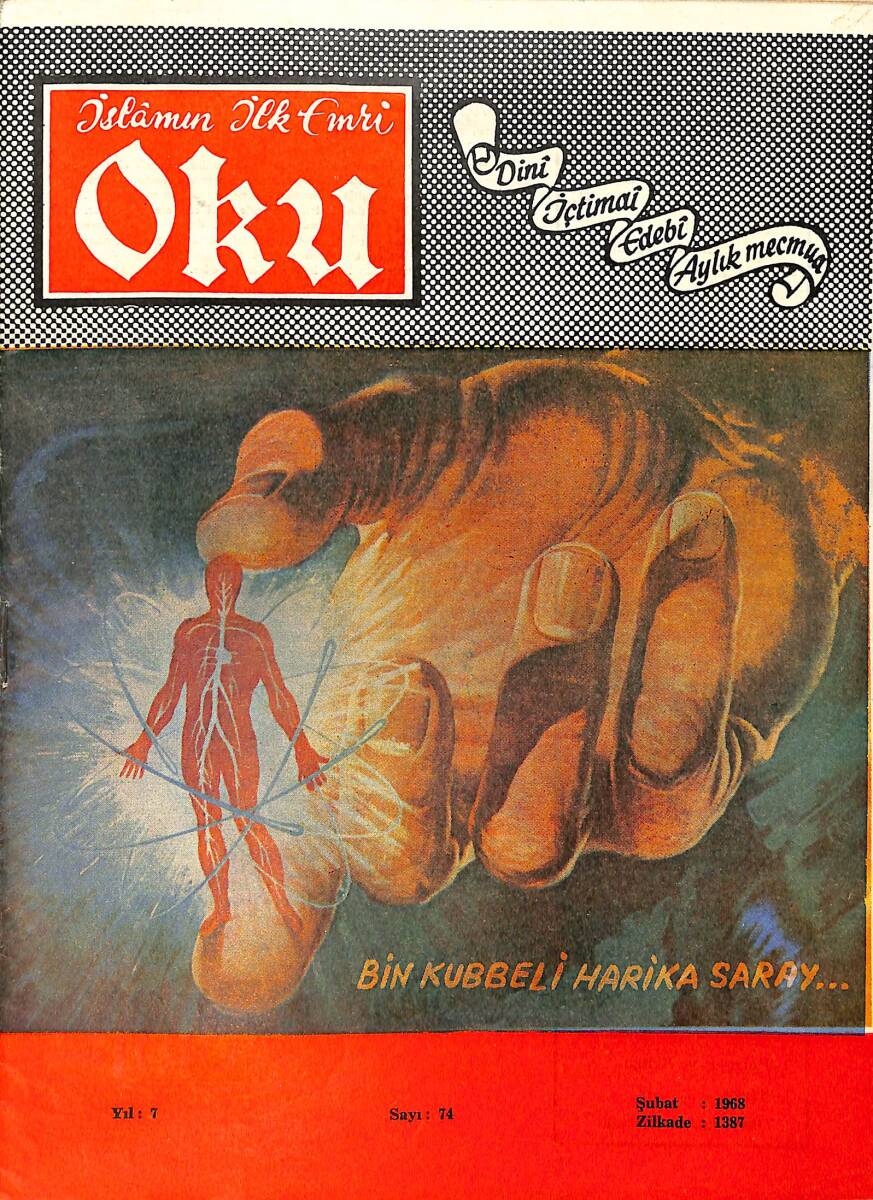 İslamın İlk Emri Oku Yıl:7 Sayı:74 Şubat 1968 NDR91742 - 1