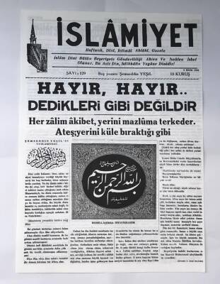 İslamiyet Gazetesi 2 Ekim 1950 GZ387 - 1