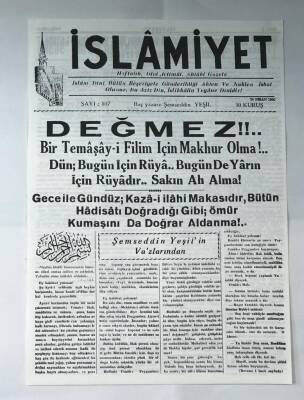 İslamiyet Gazetesi 24 Nisan 1950 GZ409 - 1