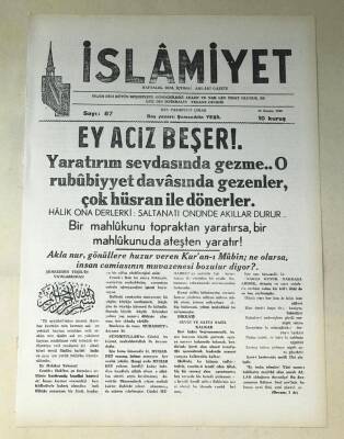 İslamiyet Gazetesi 28 Kasım 1949 GZ325 - 1