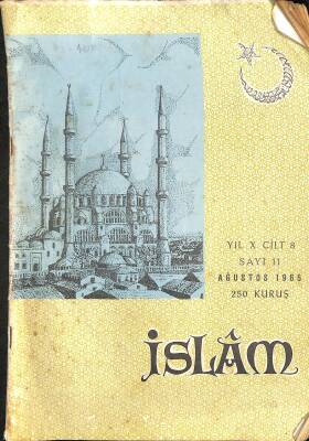İslâm Dergisi Ağustos 1965 Sayı 11 NDR79620 - 1