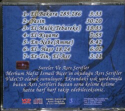 İsmail Biçer - Kuranı Kerim - Sureler Ve Asrı Şerifler VCD (108.5) VCD24855 - 4