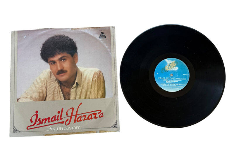 İsmail Hazar - Düğün Bayram LP PLAK (10/8.5) ''Orijinal Dönem Baskı'' PLK27642 - 1