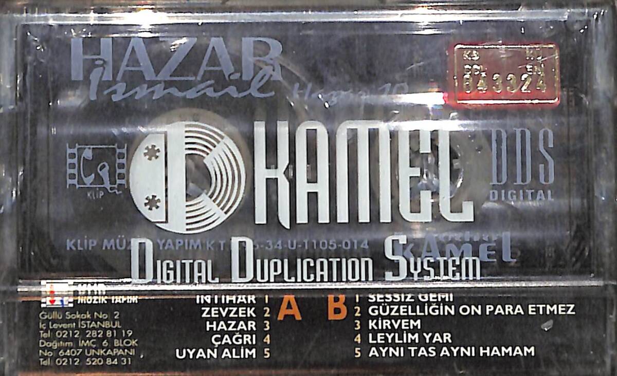 İsmail Hazar - Hazar 10 Kaset (Sıfır Kaset) KST29135 - 2