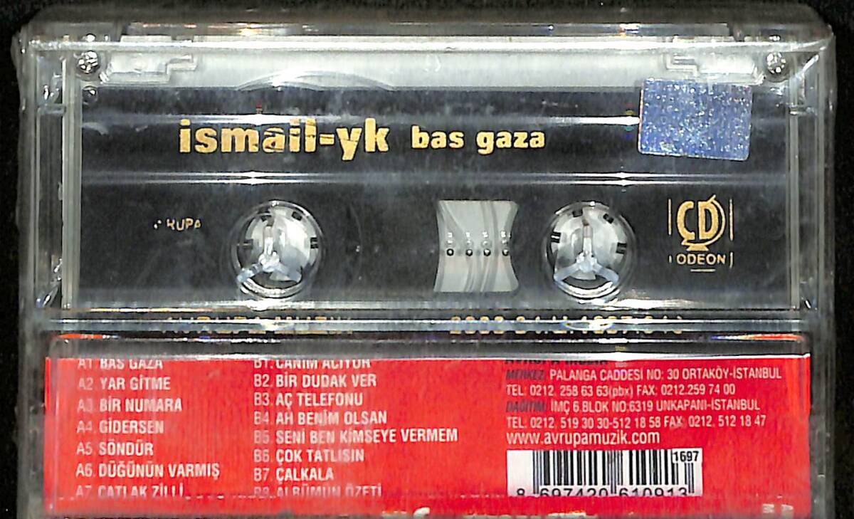 İsmail YK - Bas Gaza Kaset (Sıfır Kaset) KST29295 - 2