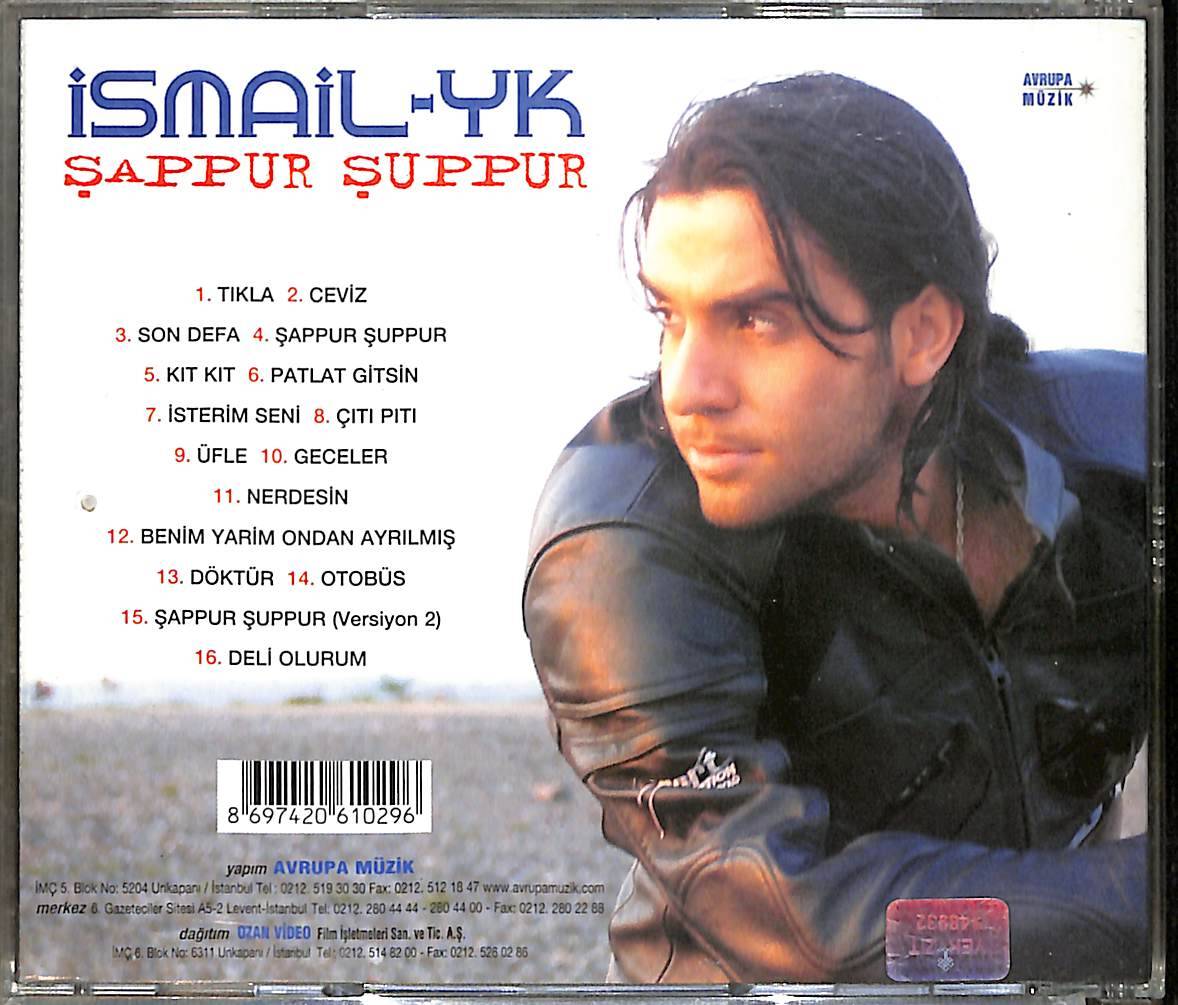İsmail YK & Yurtseven Kardeşler - Şappur Şuppur CD (İkinci El) CD5653 - 2