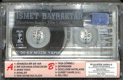 İsmet Bayraktar - Efkarlıyım Bugün Yine Anam Yokki Kaset (Sıfır) KST24537 - 2