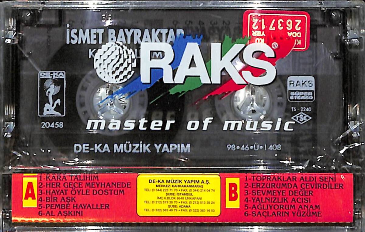 İsmet Bayraktar - Kara Talihim Kaset (Sıfır) KST28699 - 2