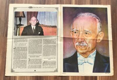 İsmet İnönü Büyük Boy Poster GZ119370 - 1