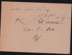 İspir Telgraf Belgesi 1946 EFM235 - 4